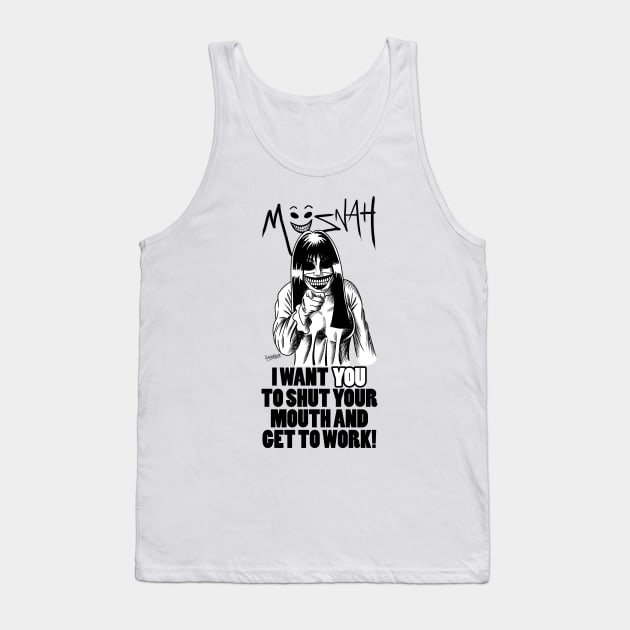 Müsnah - Propaganda Tank Top by Montagu Studios